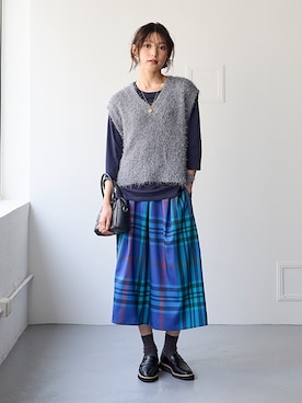 nissen Smile Modelsさん（レディース・170cm）の夏コーディネート