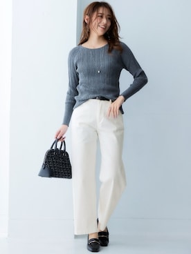 nissen Smile Modelsさん（レディース・165cm）の夏コーディネート