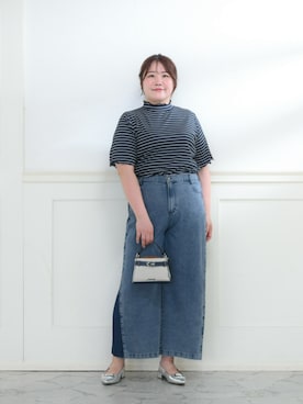 nissen Smile Modelsさん（レディース・170cm）の春コーディネート