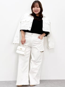 nissen Smile Modelsさん（レディース・158cm）の冬コーディネート