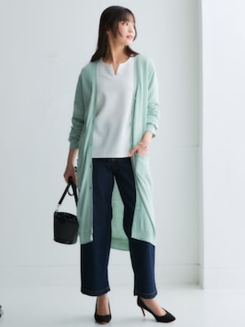 nissen Smile Modelsさん（レディース・163cm）の冬コーディネート