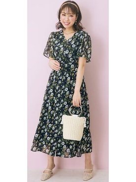 nissen Smile Modelsさん（レディース・162cm）の春コーディネート