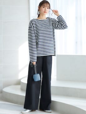 nissen Smile Modelsさん（レディース・167cm）の冬コーディネート