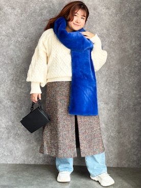 nissen Smile Modelsさん（レディース・155cm）の秋コーディネート