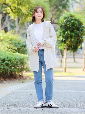 nissen Smile Modelsさん（レディース・160cm）の春コーディネート