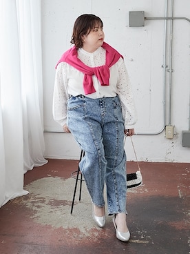 nissen Smile Modelsさん（レディース・158cm）の夏コーディネート