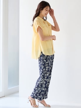 nissen Smile Modelsさん（レディース・168cm）の春コーディネート