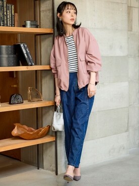 nissen Smile Modelsさん（レディース・165cm）の夏コーディネート