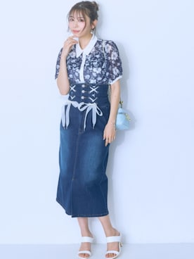 nissen Smile Modelsさん(レディース・167cm)の春コーディネート