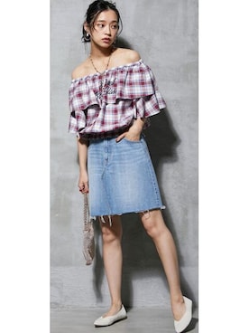 nissen Smile Modelsさん（レディース・167cm）の春コーディネート