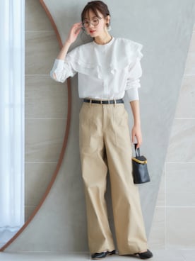 nissen Smile Modelsさん（レディース・167cm）の冬コーディネート