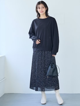 nissen Smile Modelsさん（レディース・167cm）の冬コーディネート