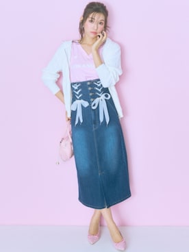 nissen Smile Modelsさん（レディース・166cm）の冬コーディネート