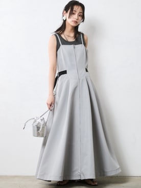 「CHIC STYLE」｜「アイテム（ワンピース/ドレス）」を使った、nissen Smile Modelsさん（レディース・163cm）の春コーディネート