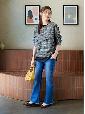 nissen Smile Modelsさん（レディース・165cm）の秋コーディネート