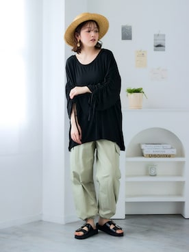 nissen Smile Modelsさん（レディース・160cm）の春コーディネート