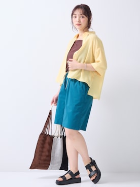 nissen Smile Modelsさん(レディース・163cm)の夏コーディネート