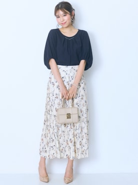 nissen Smile Modelsさん（レディース・167cm）の夏コーディネート