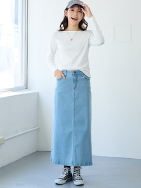 nissen Smile Modelsさん(レディース・170cm)の冬コーディネート