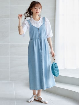 nissen Smile Modelsさん（レディース・167cm）の春コーディネート