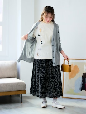 nissen Smile Modelsさん（レディース・164cm）の冬コーディネート