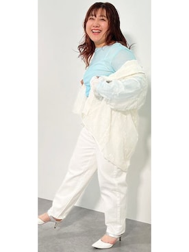 nissen Smile Modelsさん（レディース・155cm）の夏コーディネート