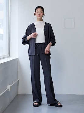 nissen Smile Modelsさん（レディース・166cm）の春コーディネート