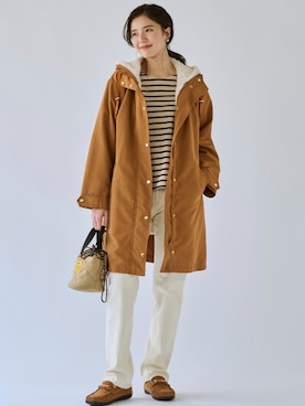 nissen Smile Modelsさん（レディース・167cm）の秋コーディネート