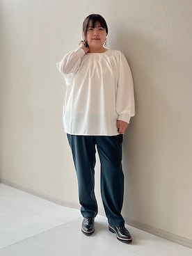 nissen Smile Modelsさん（レディース・158cm）の秋コーディネート