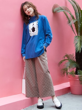 nissen Smile Modelsさん（レディース・162cm）の夏コーディネート