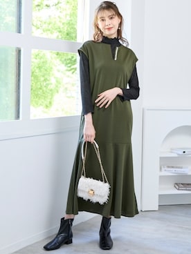 nissen Smile Modelsさん（レディース・167cm）の夏コーディネート