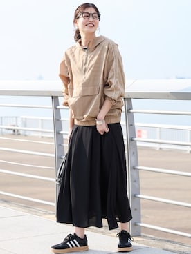 nissen Smile Modelsさん（レディース・168cm）の春コーディネート