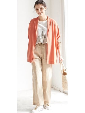 nissen Smile Modelsさん（レディース・167cm）の夏コーディネート