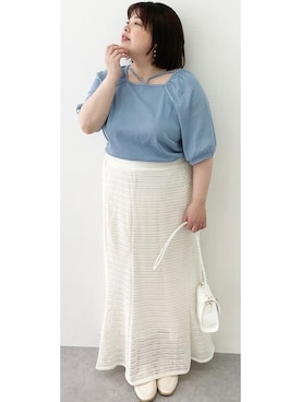 nissen Smile Modelsさん（レディース・158cm）の春コーディネート