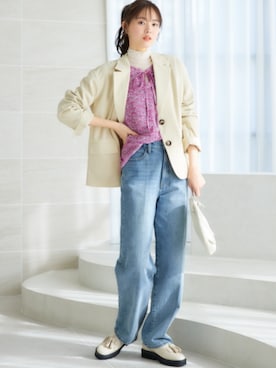 nissen Smile Modelsさん（レディース・167cm）の冬コーディネート