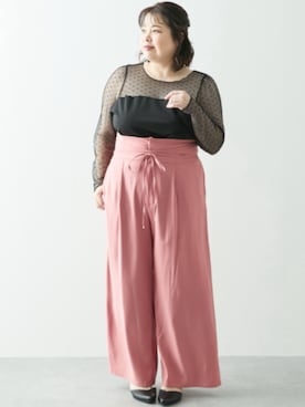 nissen Smile Modelsさん（レディース・158cm）の冬コーディネート