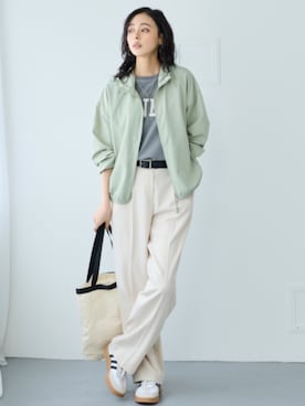 nissen Smile Modelsさん（レディース・165cm）の冬コーディネート