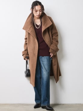 nissen Smile Modelsさん（レディース・163cm）の秋コーディネート