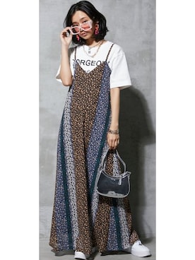 nissen Smile Modelsさん（レディース・167cm）の春コーディネート