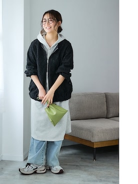 nissen Smile Modelsさん（レディース・160cm）の秋コーディネート