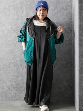 nissen Smile Modelsさん（レディース・158cm）の冬コーディネート