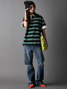 nissen Smile Modelsさん（レディース・163cm）の春コーディネート