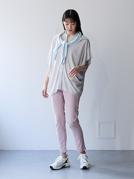 nissen Smile Modelsさん（レディース・166cm）の春コーディネート