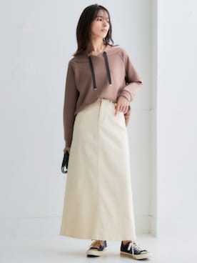 nissen Smile Modelsさん（レディース・160cm）の冬コーディネート