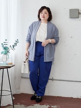 「150cm台コーデ」｜「アイテム（ローファー）」を使った、nissen Smile Modelsさん（レディース・158cm）の夏コーディネート