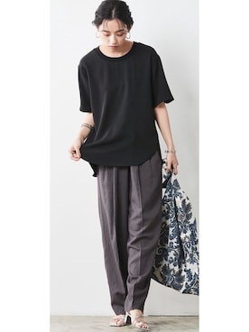 nissen Smile Modelsさん（レディース・167cm）の春コーディネート