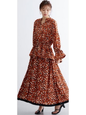 nissen Smile Modelsさん（レディース・166cm）の夏コーディネート