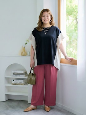 nissen Smile Modelsさん（レディース・160cm）の春コーディネート