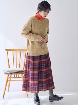 nissen Smile Modelsさん（レディース・164cm）の秋コーディネート