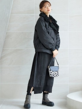 「miclat（ミクラ）のアイテム」を使った、nissen Smile Modelsさん（レディース・167cm）の秋コーディネート